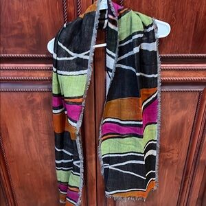 Multicolor Striped Scarf